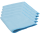 Mikrofasert&uuml;cher Recycelt Soft blau 5er Set